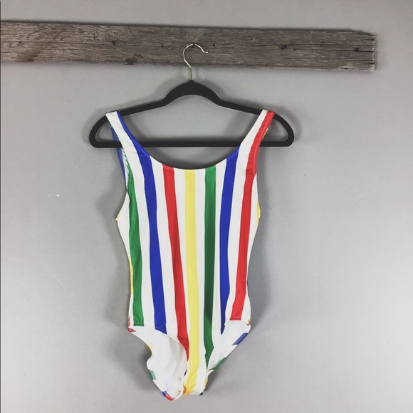 Solid & stripped The Anne Marie One Piece - Picture 3 of 8